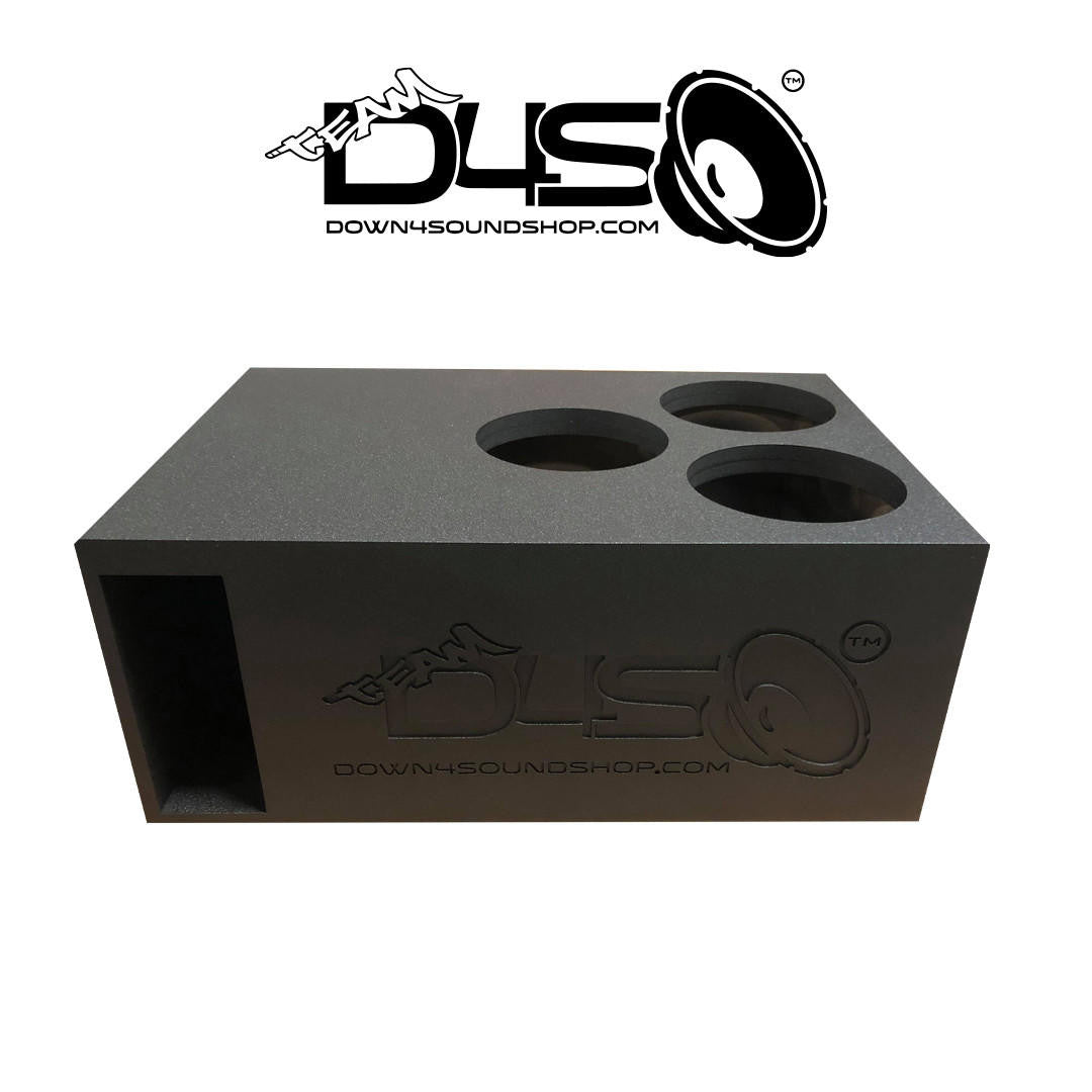 Down4Sound PRO-FAB 3 10 3 10 SUB Box Triple 10-INCH Ported Subwoofer Enclosure Box