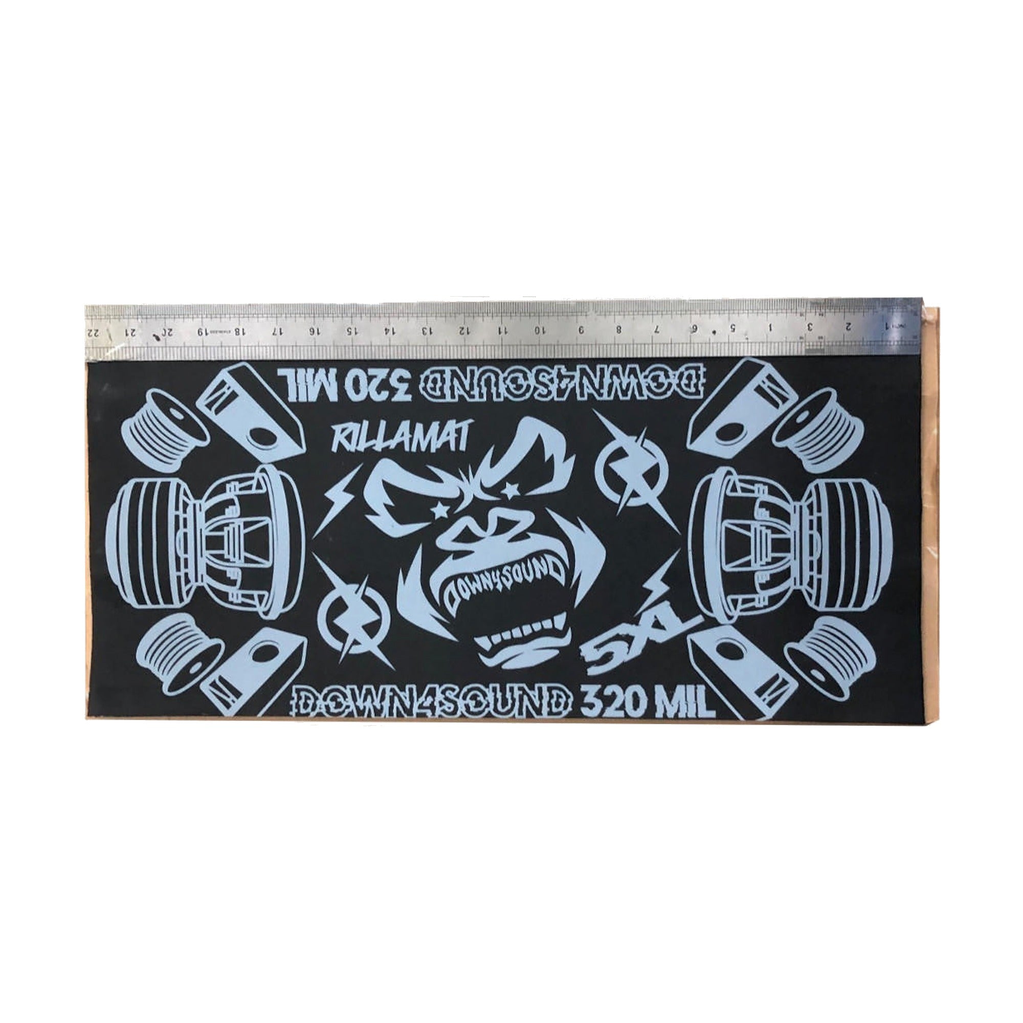 Down4Sound 320 MIL Sound Deadener - Rillamat - 38 Sqft