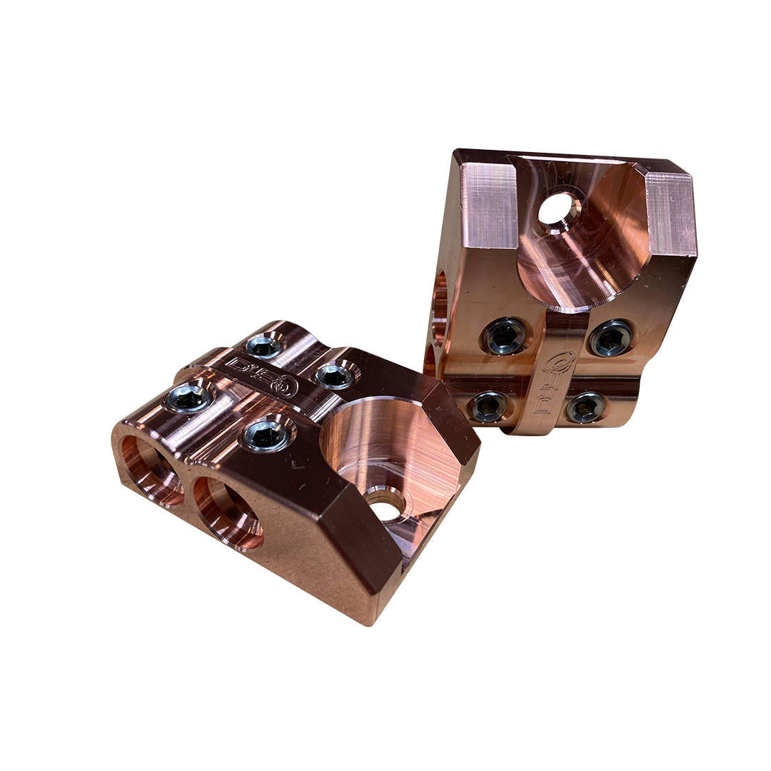 Down4Sound 4 Spot - Copper D4S Battery Distro Block - 1/0 AWG Input Pair