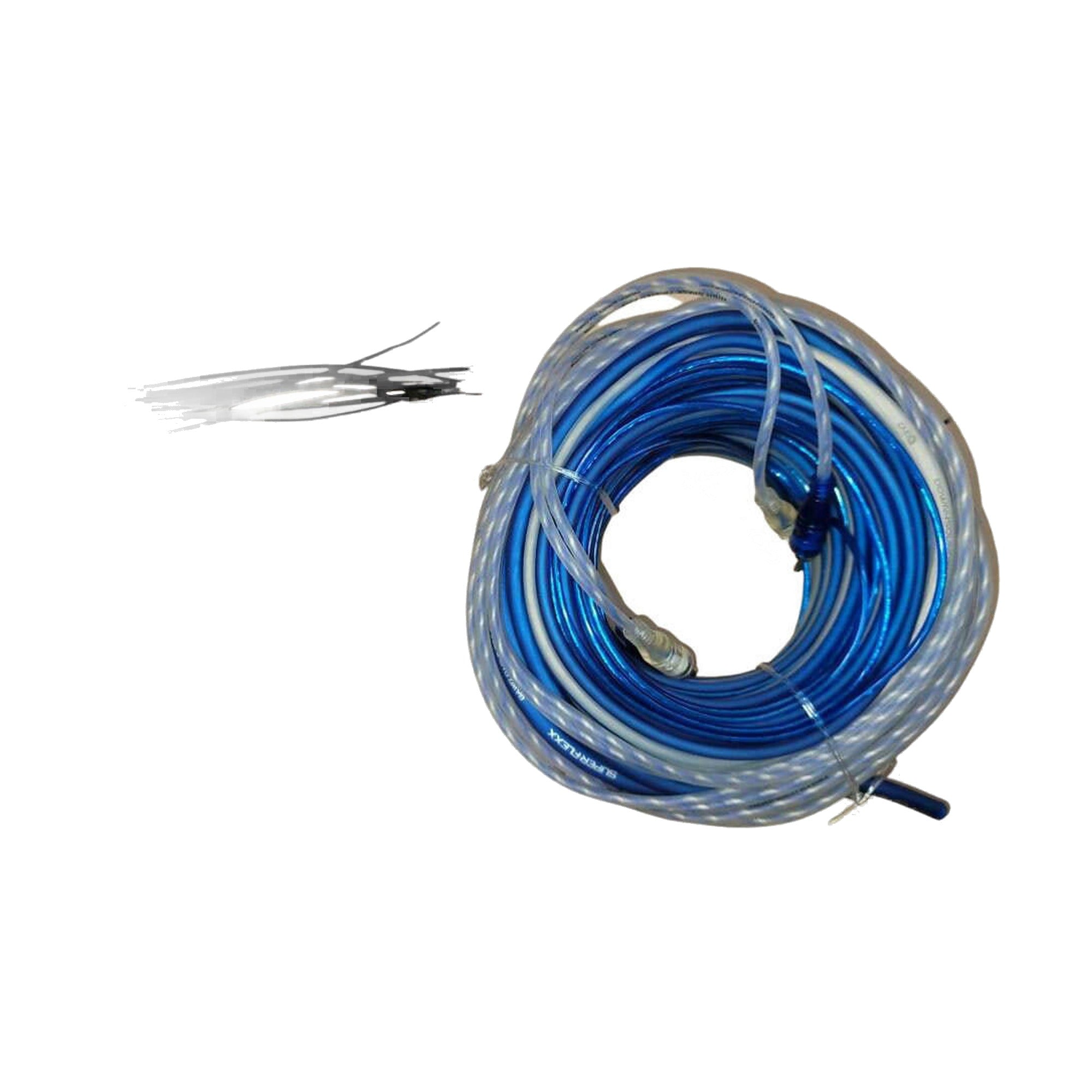 Down4Sound 8G Silver Tinned OFC Amplifier Install Kit