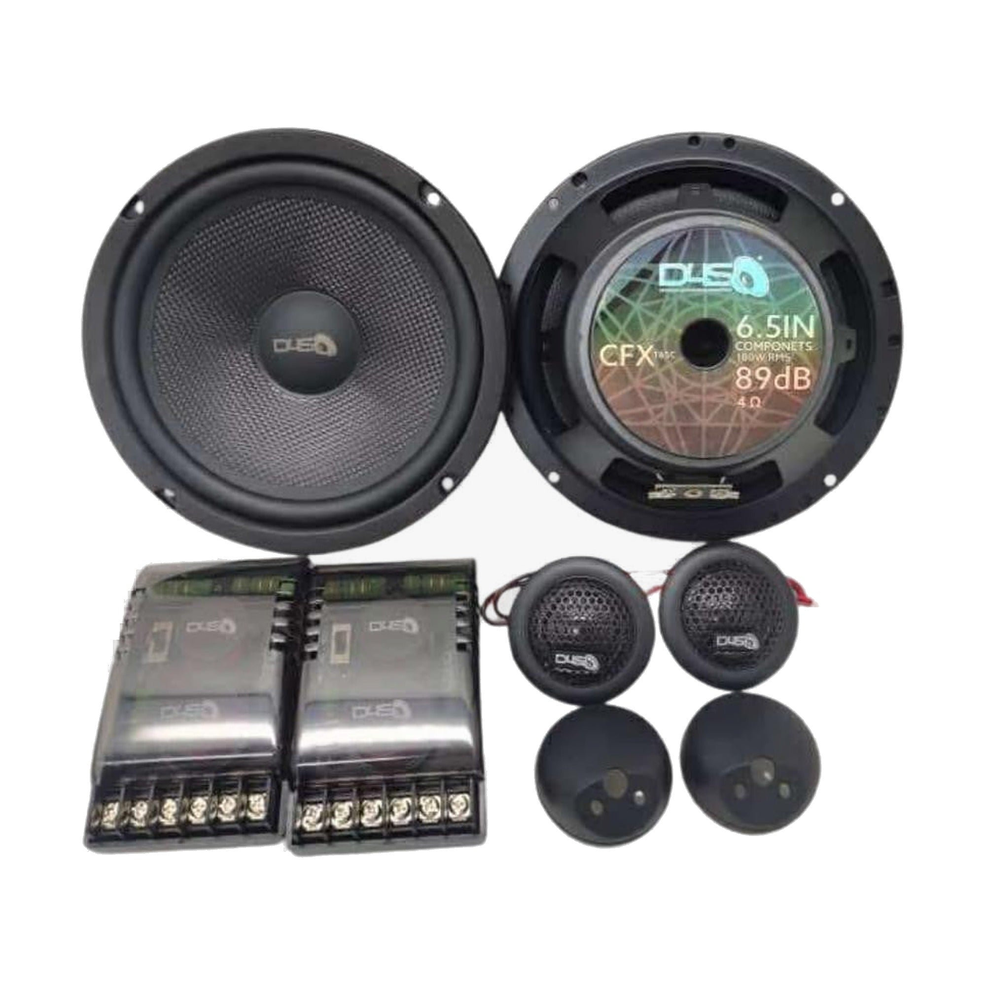 Down4Sound CFXT65C - 6.5 2 WAY Component System - 180W RMS (pair)
