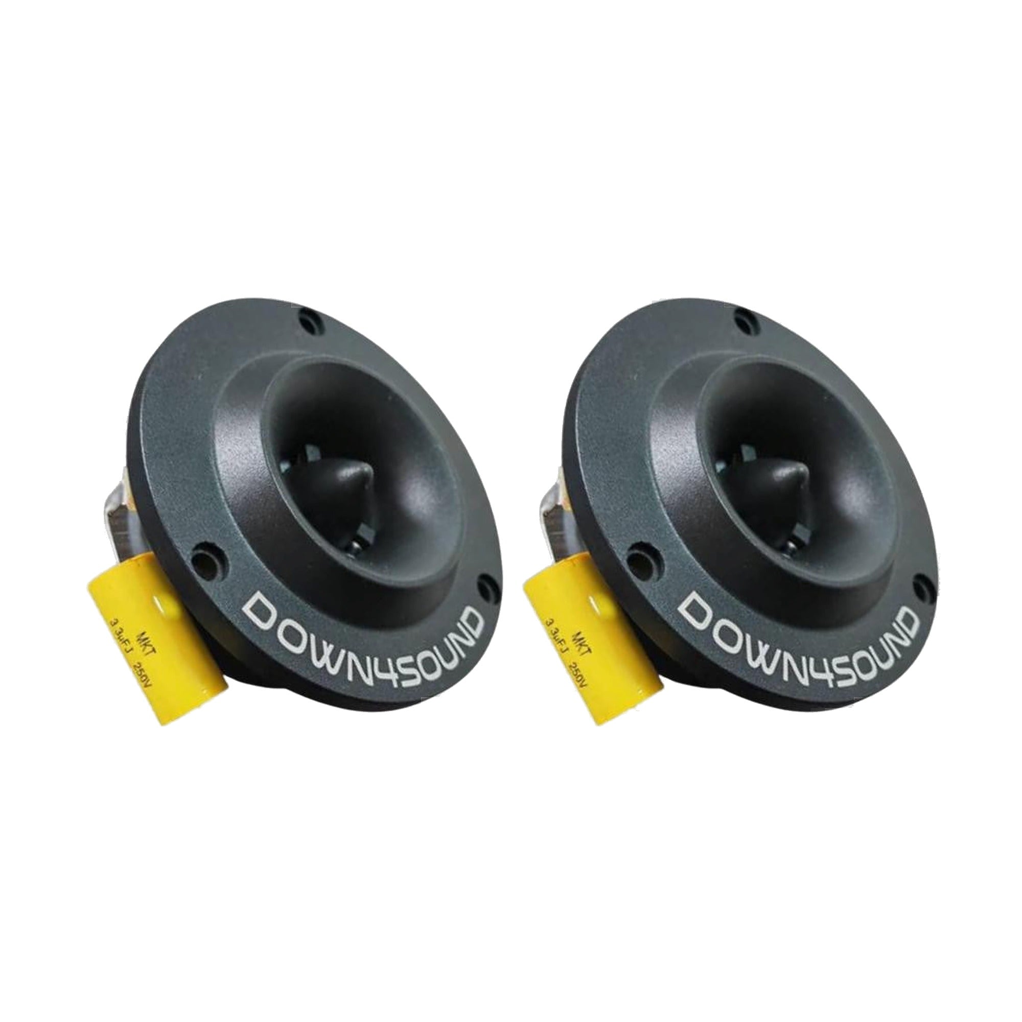 Down4Sound D4S DW1ST 4 Inch Super Tweeters - Precision Aluminum 100W RMS 4 OHM (pair)