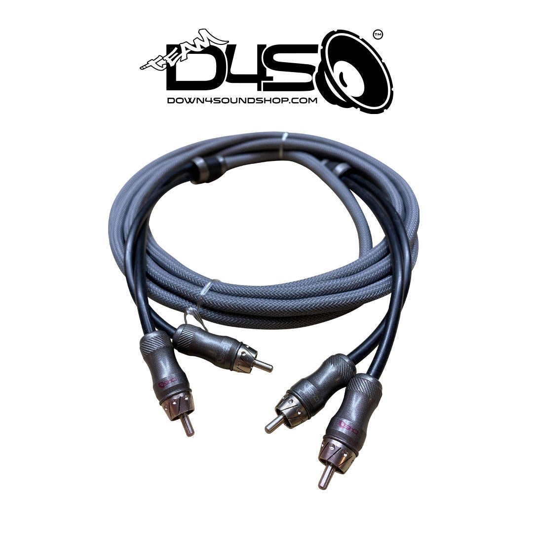 Down4Sound 10FT 2-CHANNEL Twisted Pair RCA Interconnect Cable