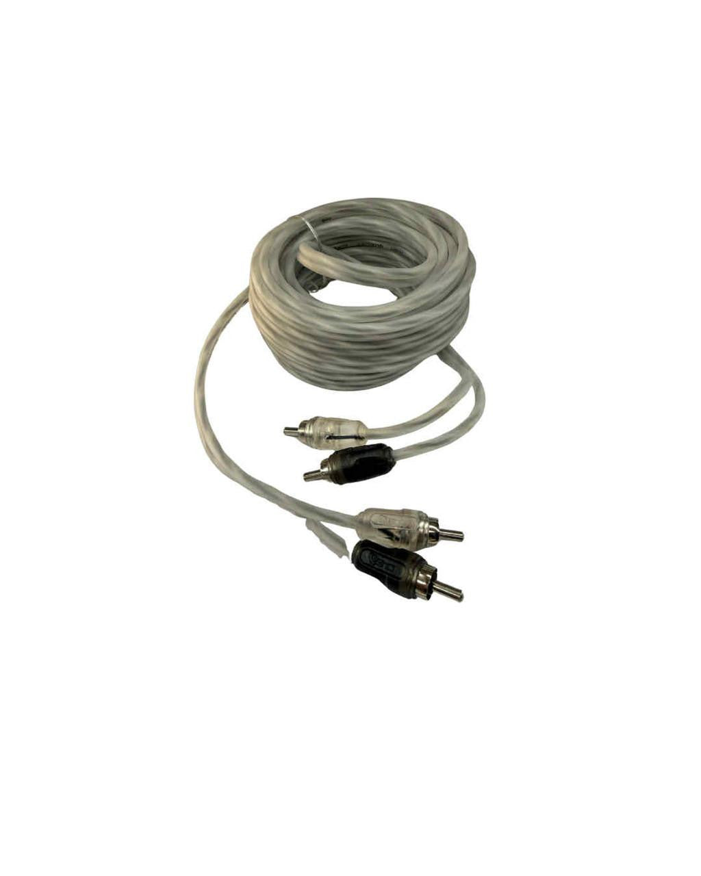 Down4Sound 25FT 2-CHANNEL Twisted Pair RCA D4S-RCA25FT-T