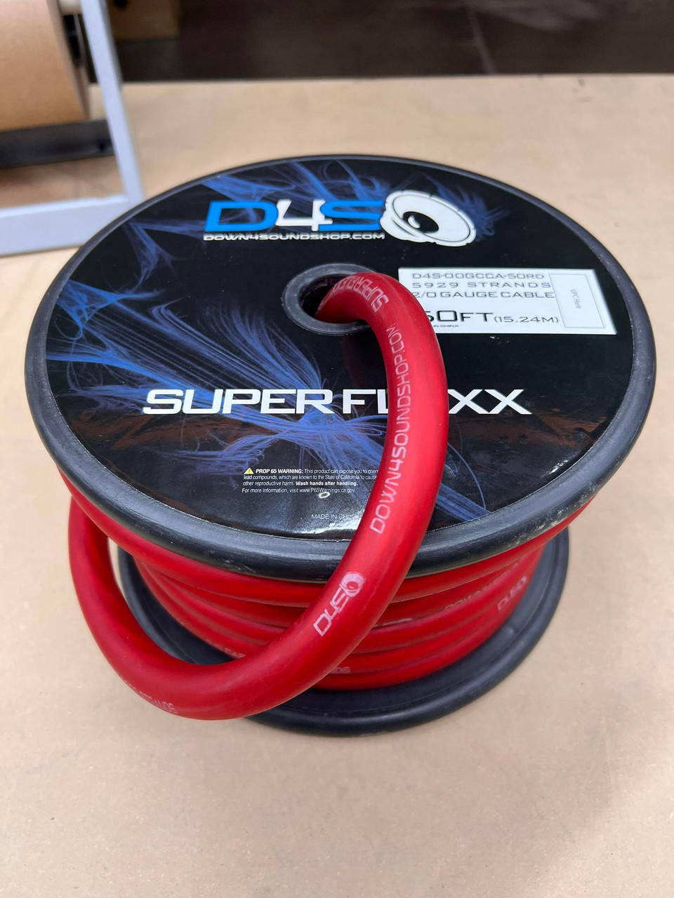 Down4Sound 50 FT 2/0 CCA Wire