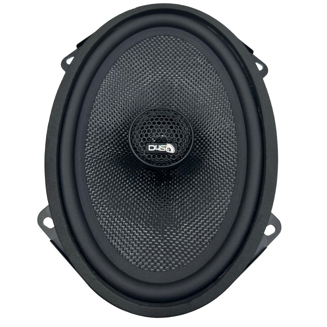 Down4Sound CFXT57 - 5X7 (6X8) Inch Car Audio Speakers - 210W RMS (pair)