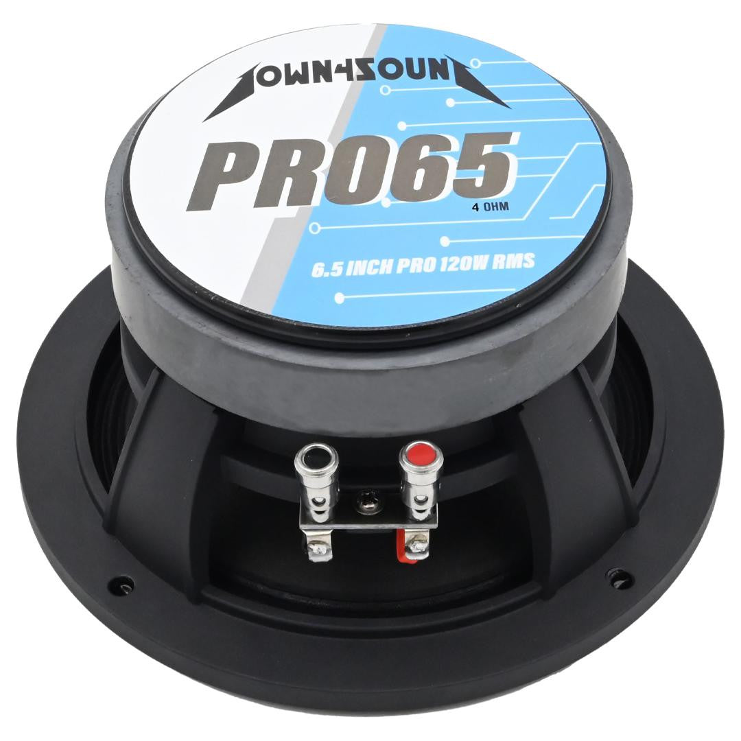 Down4Sound D4S-PRO654 - 6.5" Pro Audio Driver HIGH-PERFORMANCE Audio Driver 120W RMS 4 OHM Speaker