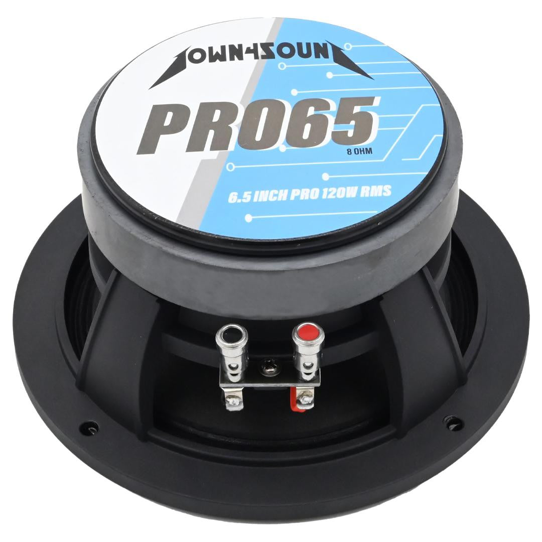Down4Sound D4S-PRO658 - 6.5" Pro Audio Driver HIGH-PERFORMANCE Audio Driver 120W RMS 8 OHM Speaker