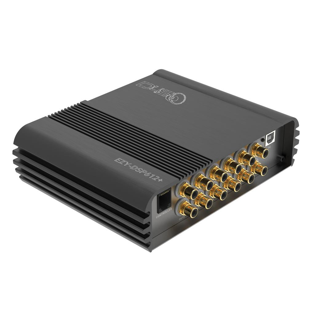 Down4Sound EZY DSP612+ - ALL-IN-ONE HI & Low Level Car Audio DSP 6-IN-12 OUT With APTX-HD Signal Processor
