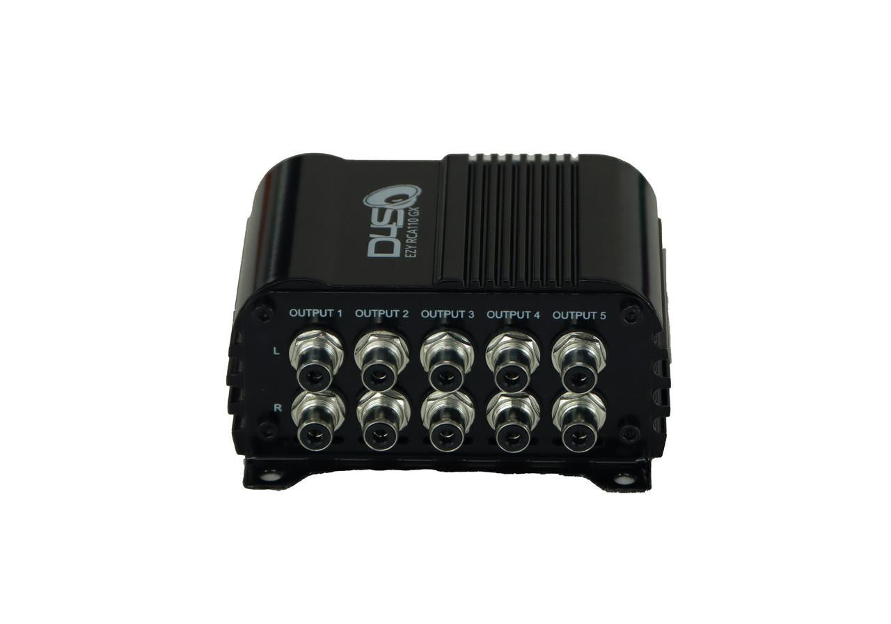 Down4Sound EZY RCA110GX - Power RCA Distribution With Master Gain Control
