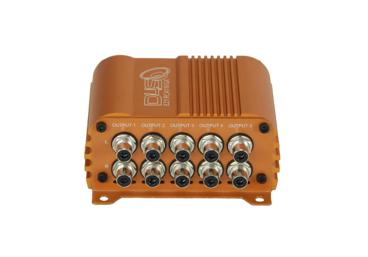 Down4Sound EZY RCA110GX - Power RCA Distribution With Master Gain Control