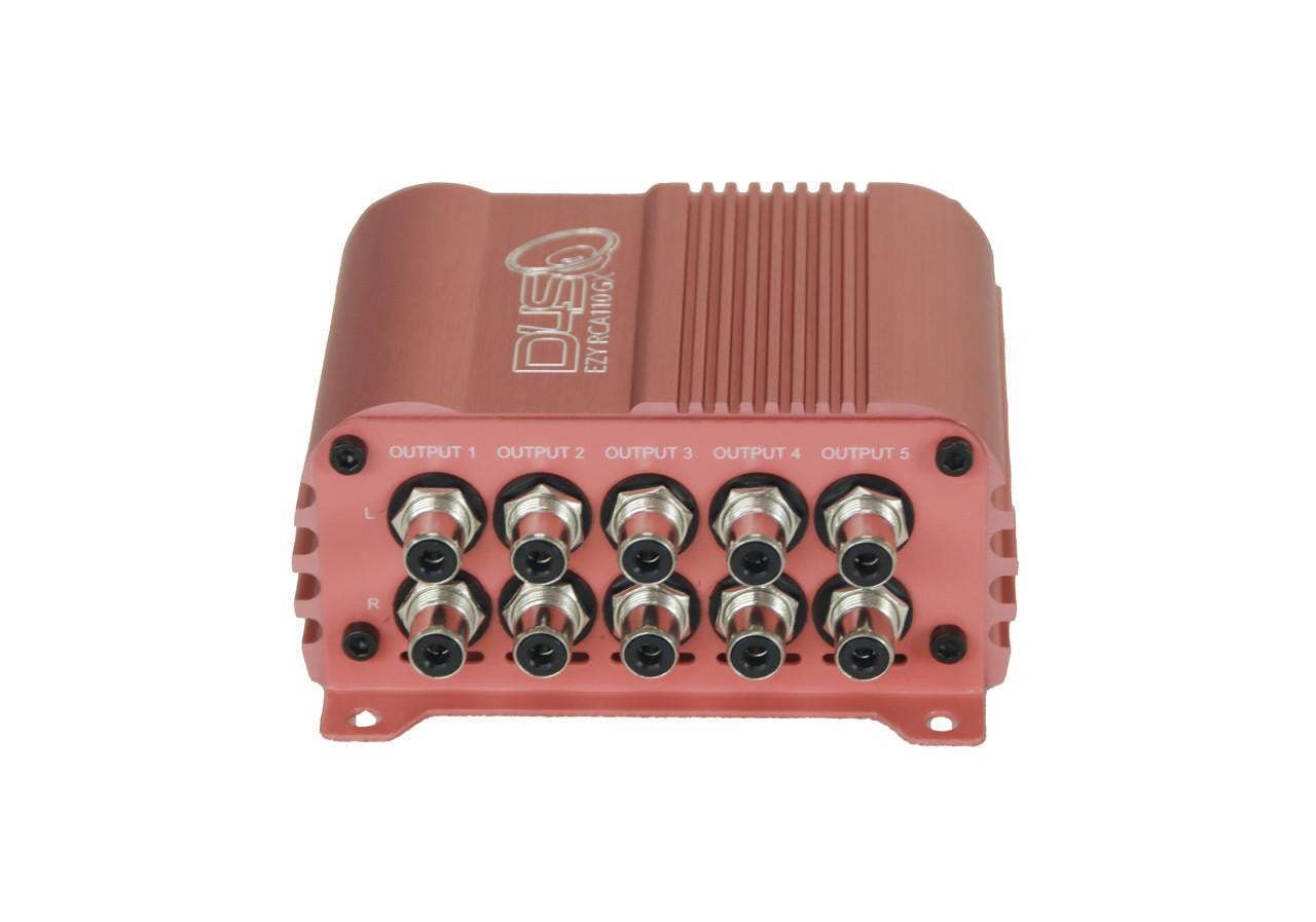 Down4Sound EZY RCA110GX - Power RCA Distribution With Master Gain Control