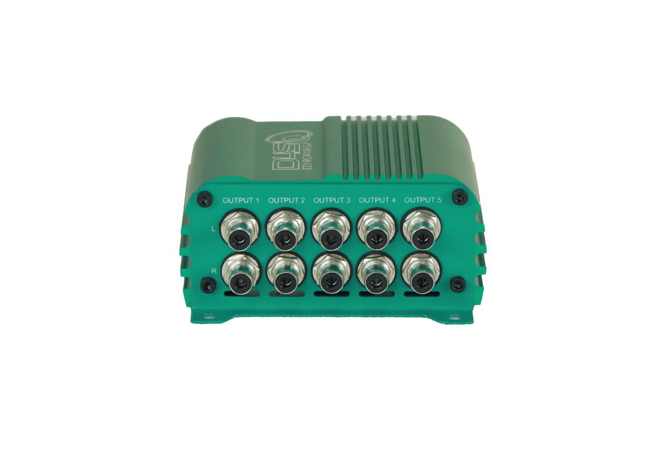 Down4Sound EZY RCA110GX - Power RCA Distribution With Master Gain Control