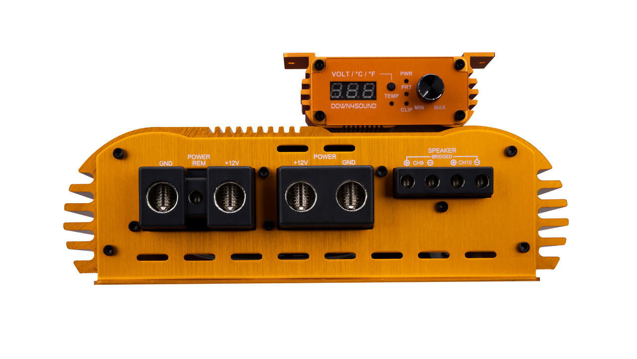Down4Sound Ezypwr 810 4000W RMS 10 Channel Amplifier