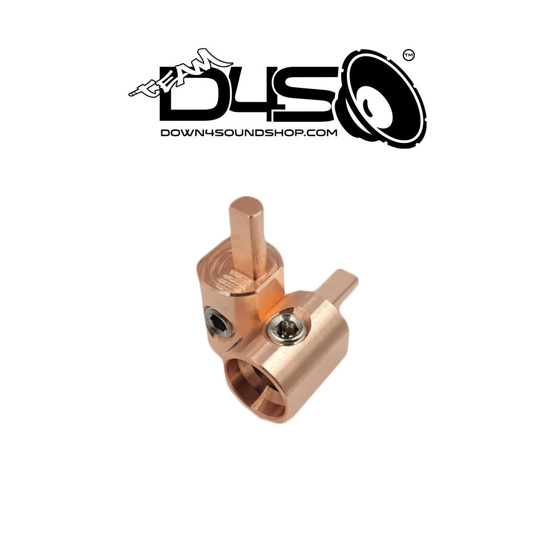 Down4Sound Input Adapter 1/0 TO 4 Gauge - Copper (pair)