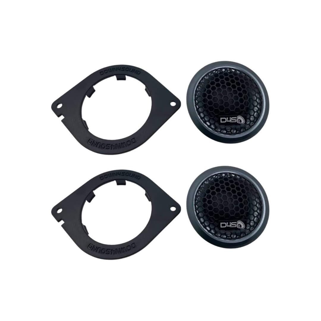 Down4Sound JFX652S - 6.5 Inch 2 WAY Car Audio Speakers - 300W RMS (pair)