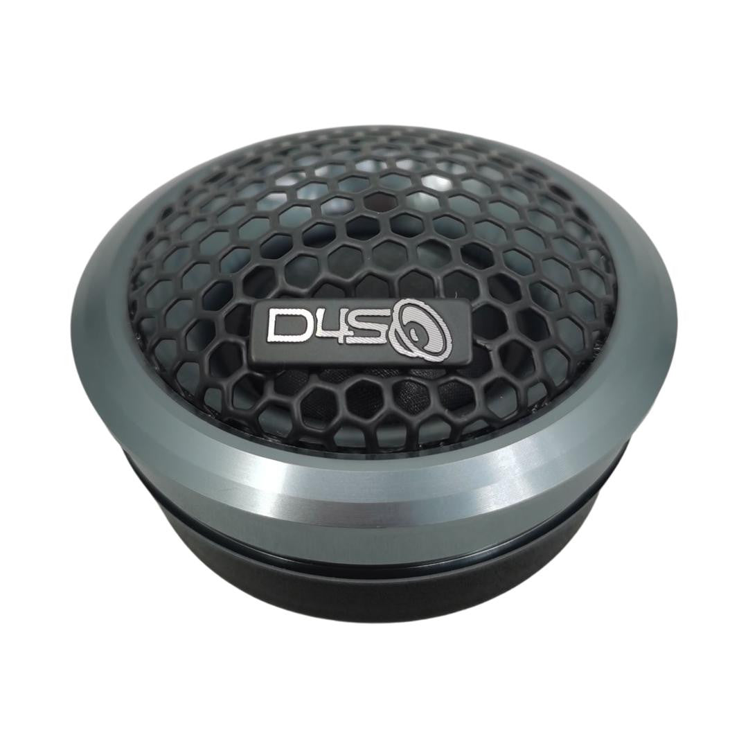 Down4Sound JFXTW1 - 1 Inch Car Audio Silk Dome Tweeters - 100W RMS (pair)