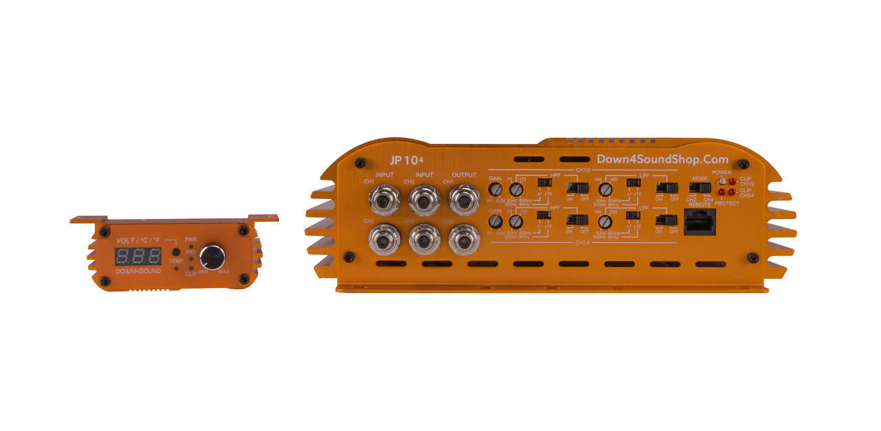 Down4Sound JP 10.4 6000W RMS 4 Channel Amplifier