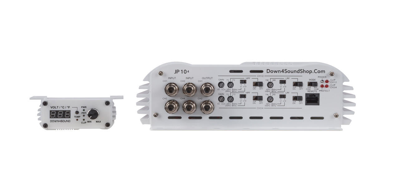 Down4Sound JP 10.4 6000W RMS 4 Channel Amplifier