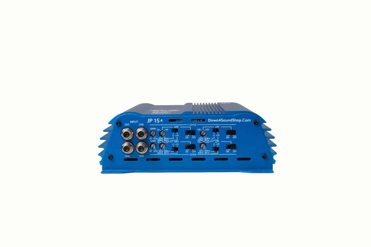 Down4Sound JP154 - 1000W RMS 4 Channel Car Audio Amplifier