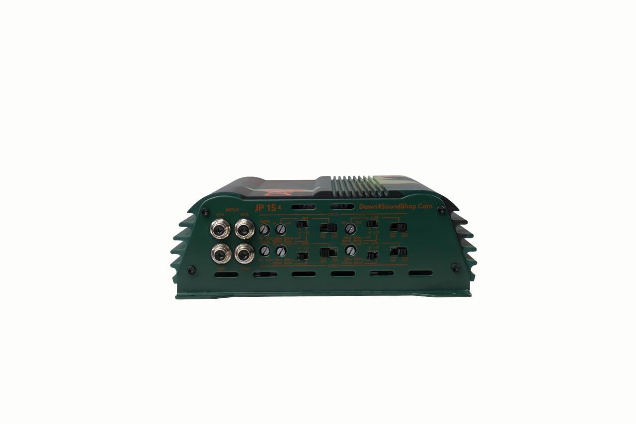 Down4Sound JP154 - 1000W RMS 4 Channel Car Audio Amplifier