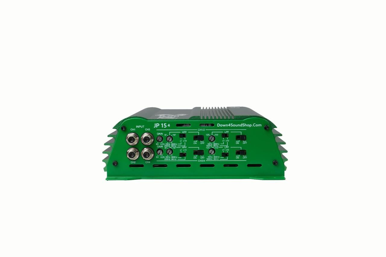 Down4Sound JP154 - 1000W RMS 4 Channel Car Audio Amplifier