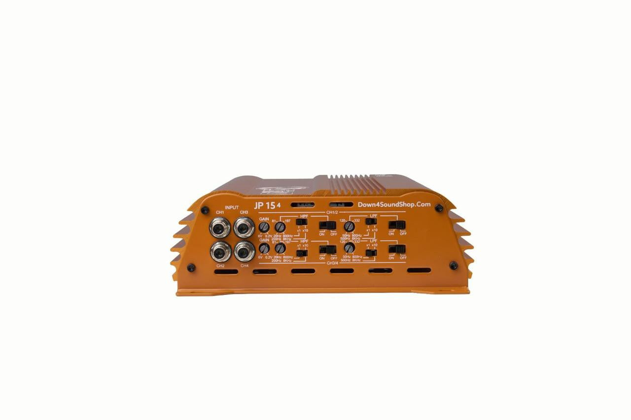 Down4Sound JP154 - 1000W RMS 4 Channel Car Audio Amplifier