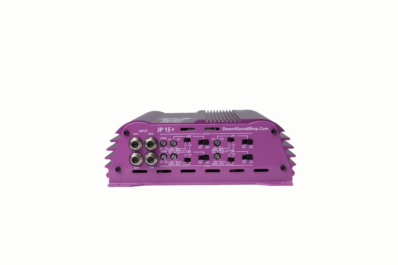 Down4Sound JP154 - 1000W RMS 4 Channel Car Audio Amplifier