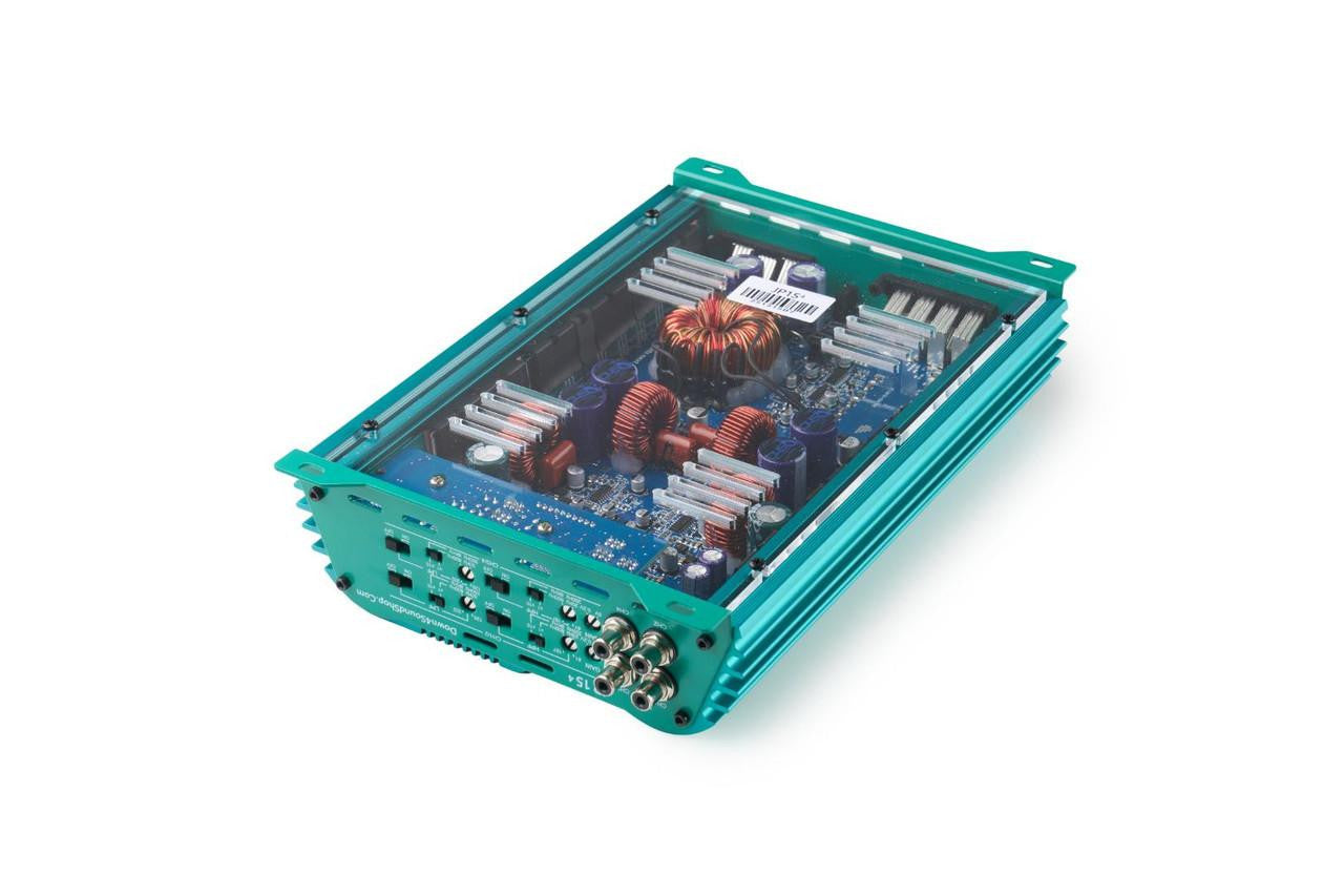 Down4Sound JP154 - 1000W RMS 4 Channel Car Audio Amplifier