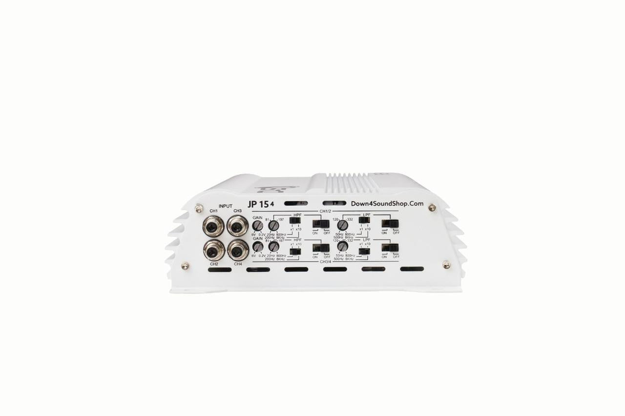 Down4Sound JP154 - 1000W RMS 4 Channel Car Audio Amplifier