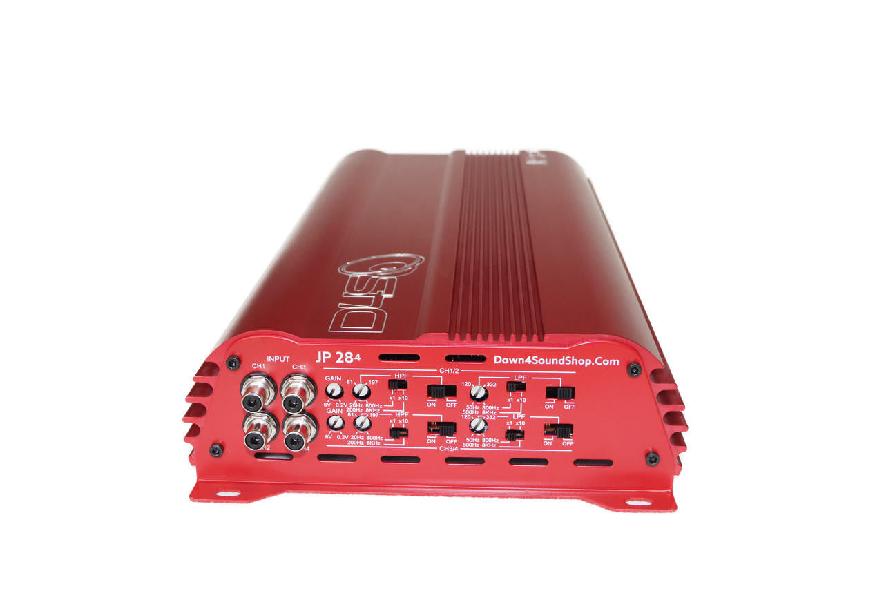 Down4Sound JP284 - 3000W 4 Channel Amplifier
