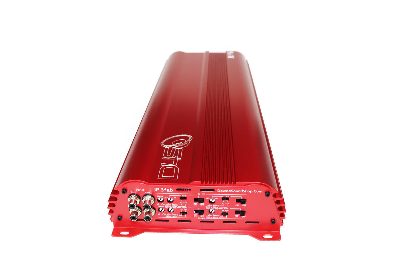 Down4Sound JP34 AB 590W RMS 4 Channel Amplifier