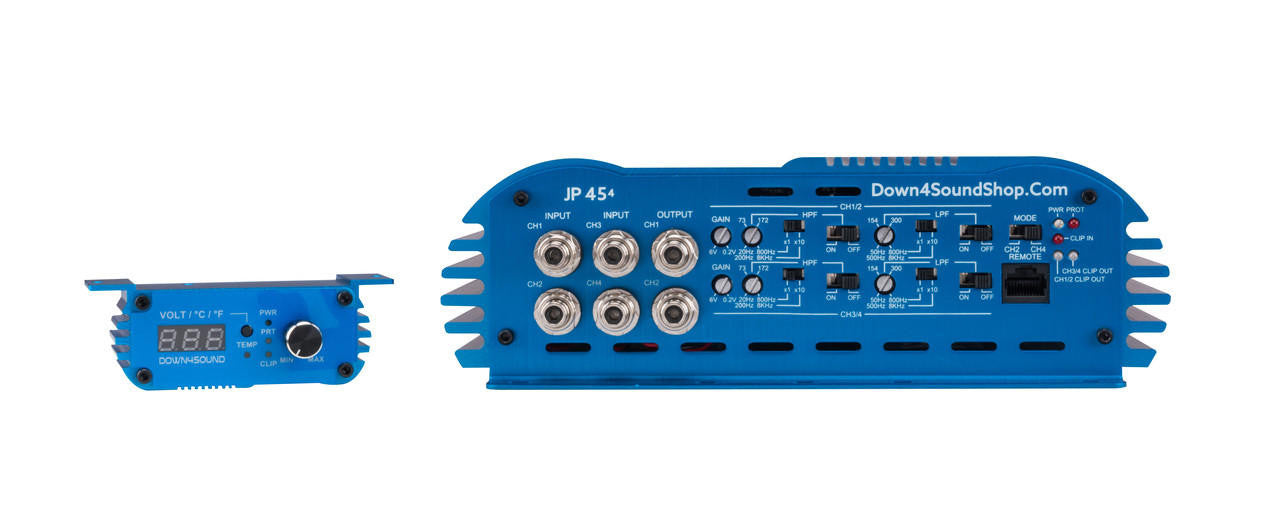 Down4Sound JP454 4000W RMS 4 Channel Amplifier