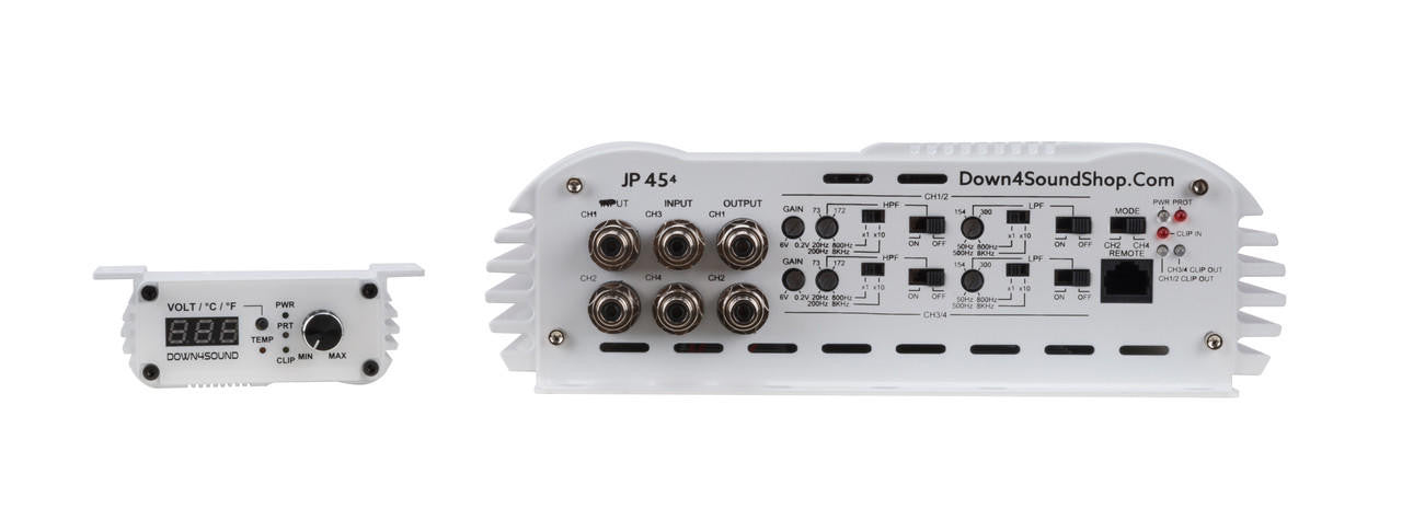 Down4Sound JP454 4000W RMS 4 Channel Amplifier