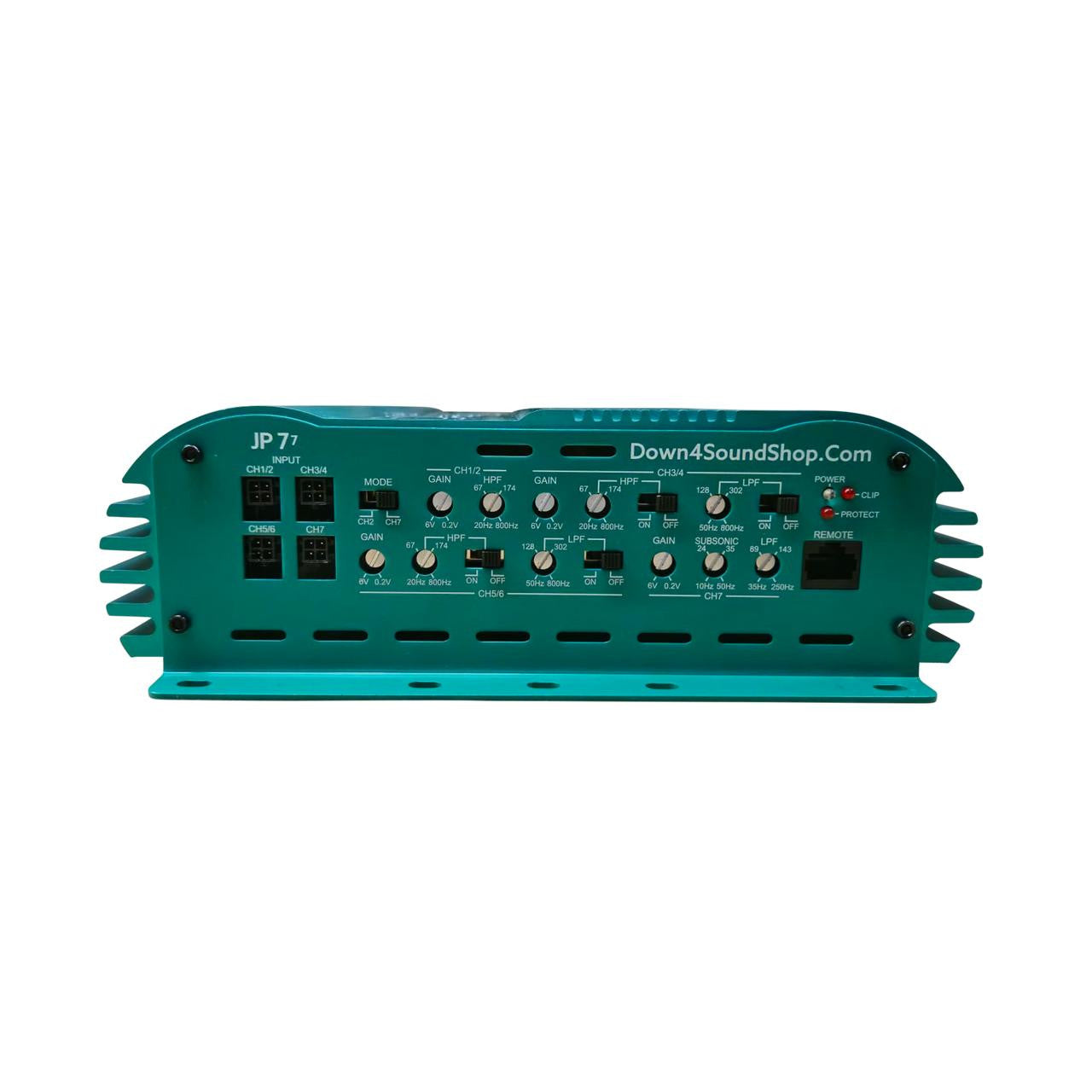 Down4Sound JP77 3000W RMS 7 Channel Amplifier