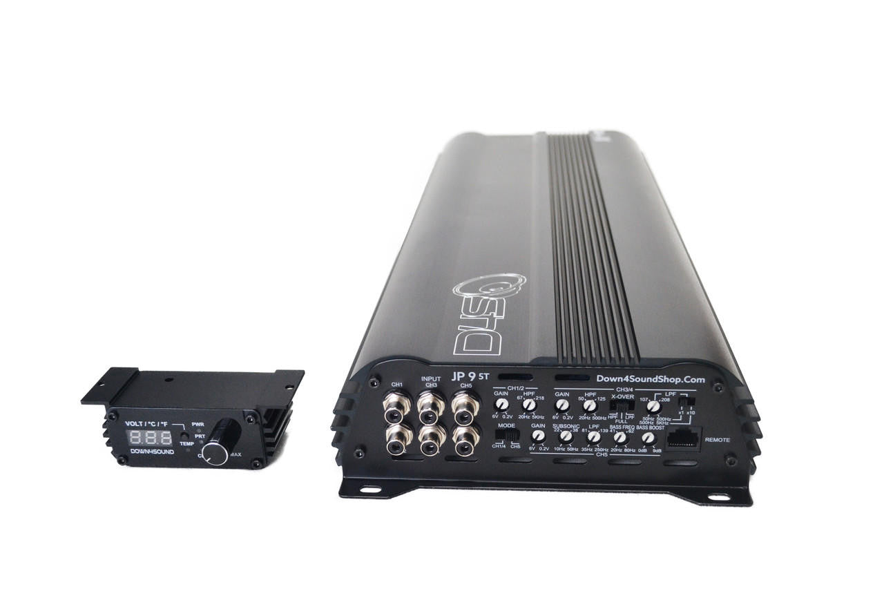 Down4Sound JP95T 1500W RMS 5 Channel Amplifier