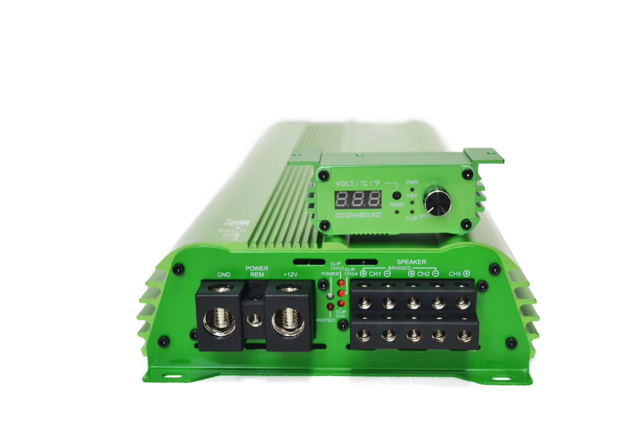 Down4Sound JP95T 1500W RMS 5 Channel Amplifier