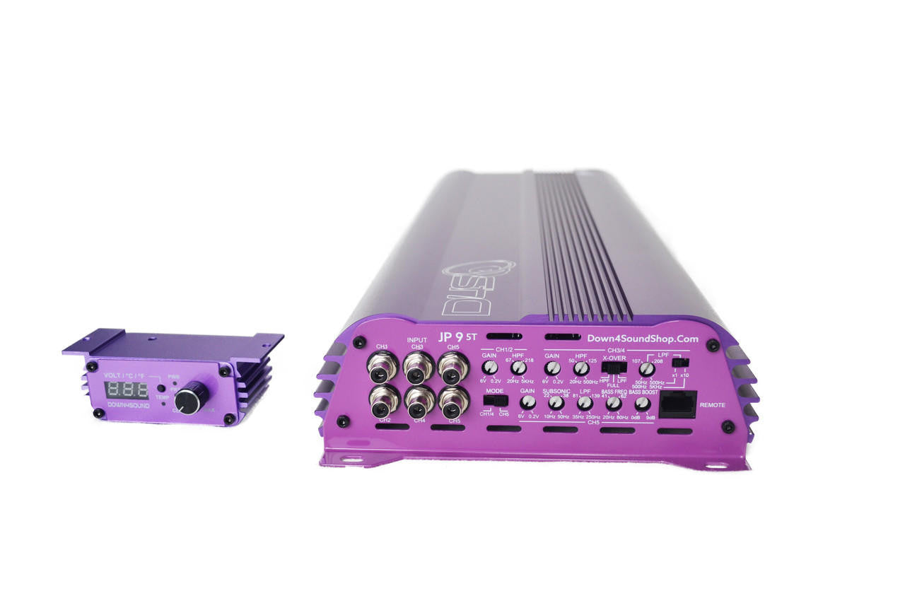 Down4Sound JP95T 1500W RMS 5 Channel Amplifier