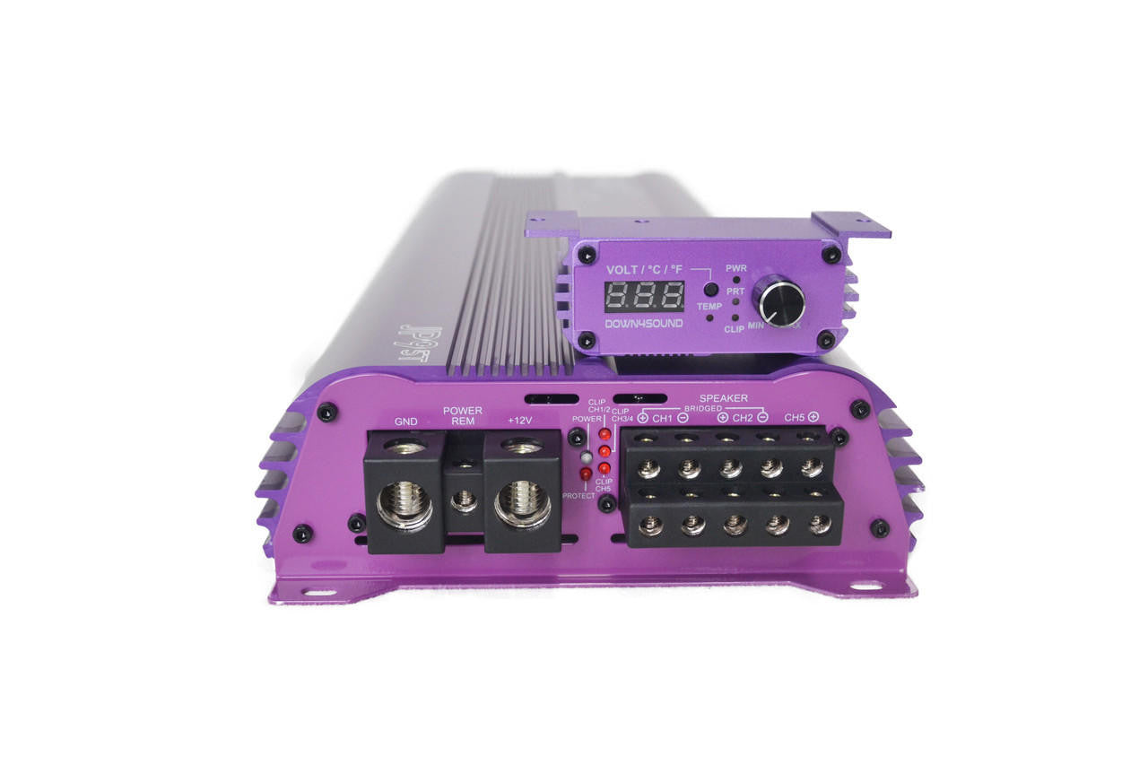 Down4Sound JP95T 1500W RMS 5 Channel Amplifier