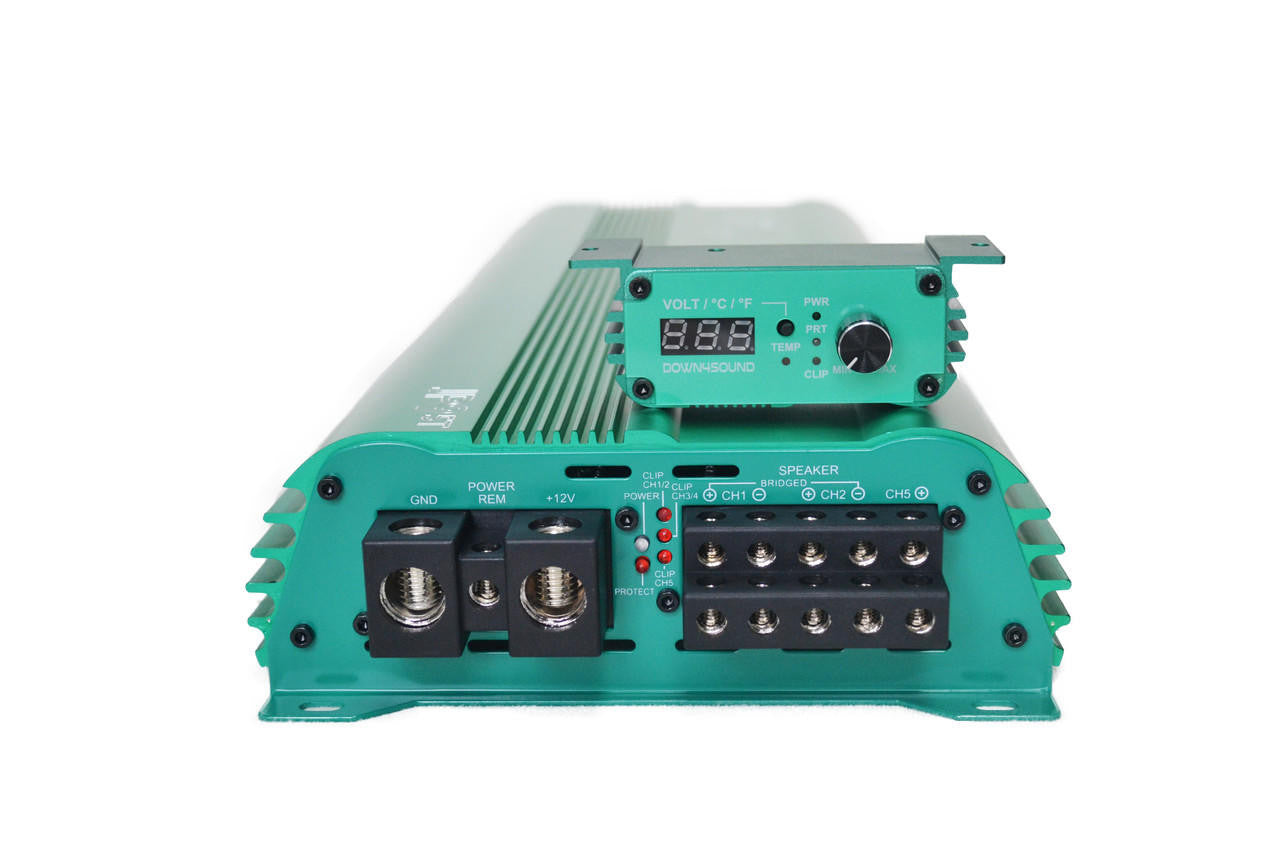 Down4Sound JP95T 1500W RMS 5 Channel Amplifier