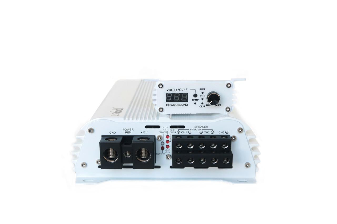 Down4Sound JP95T 1500W RMS 5 Channel Amplifier