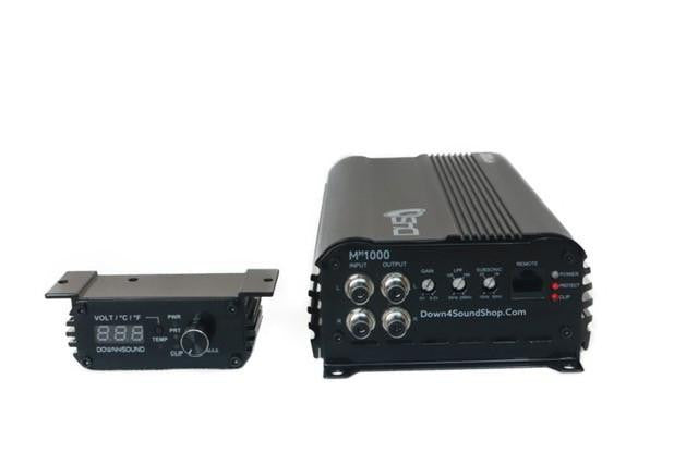 Down4Sound MM1000 (mini Maxx) - 1000W RMS Mini Car Audio Amplifier