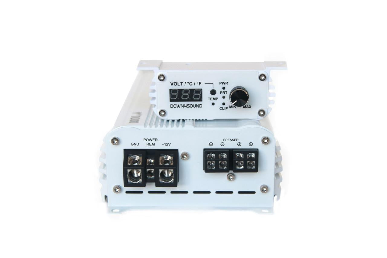 Down4Sound MM1000 (mini Maxx) - 1000W RMS Mini Car Audio Amplifier