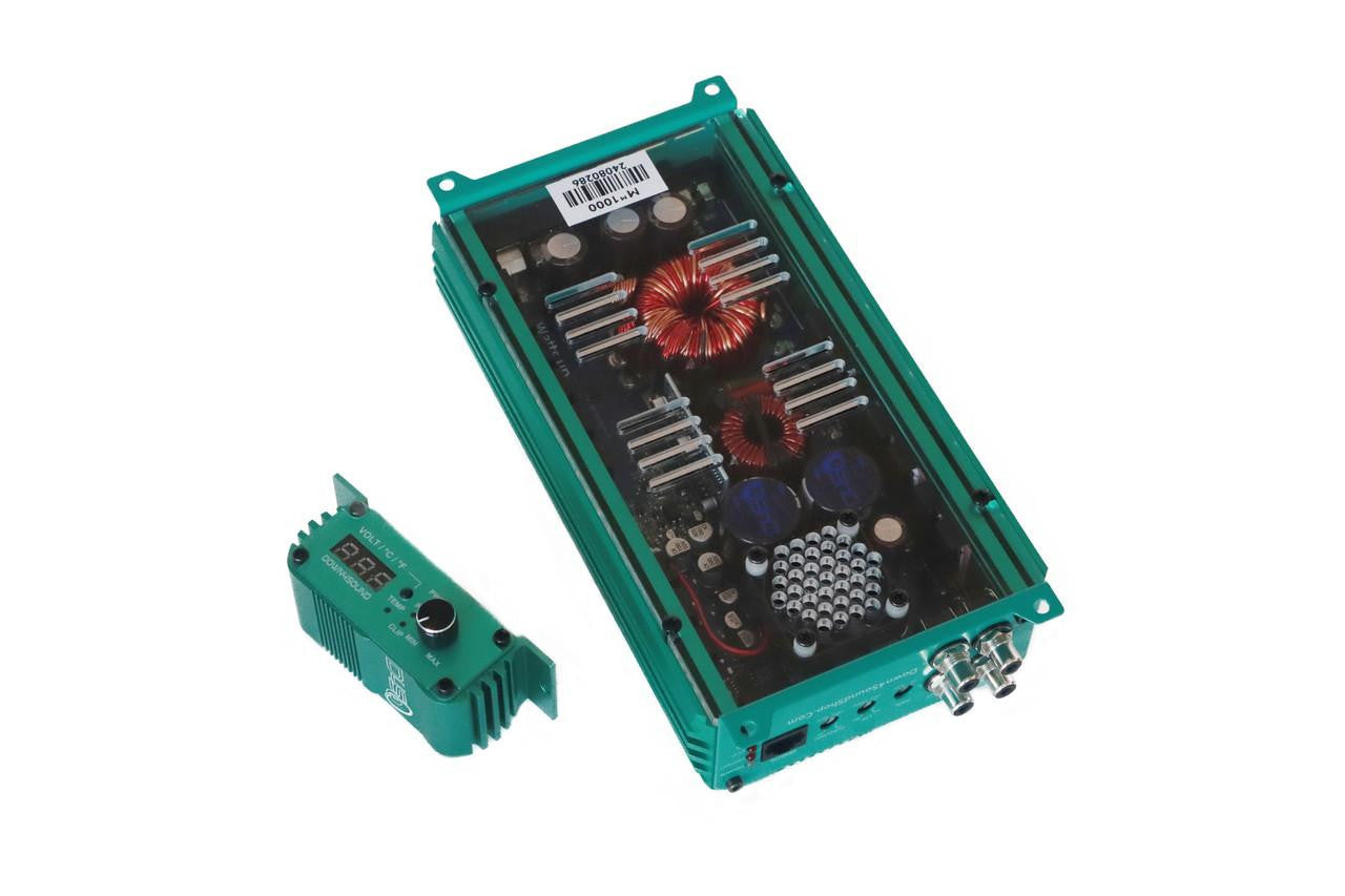 Down4Sound MM1000 (mini Maxx) - 1000W RMS Mini Car Audio Amplifier