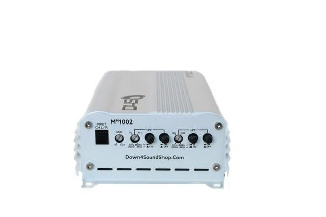 Down4Sound MM1002 (mini Maxx) - 350W RMS Mini 2 Channel Amplifier