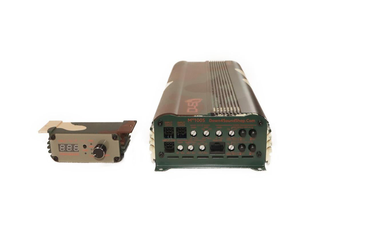Down4Sound MM1005 (mini Maxx) - 1100W RMS Mini 5 Channel Amplifier