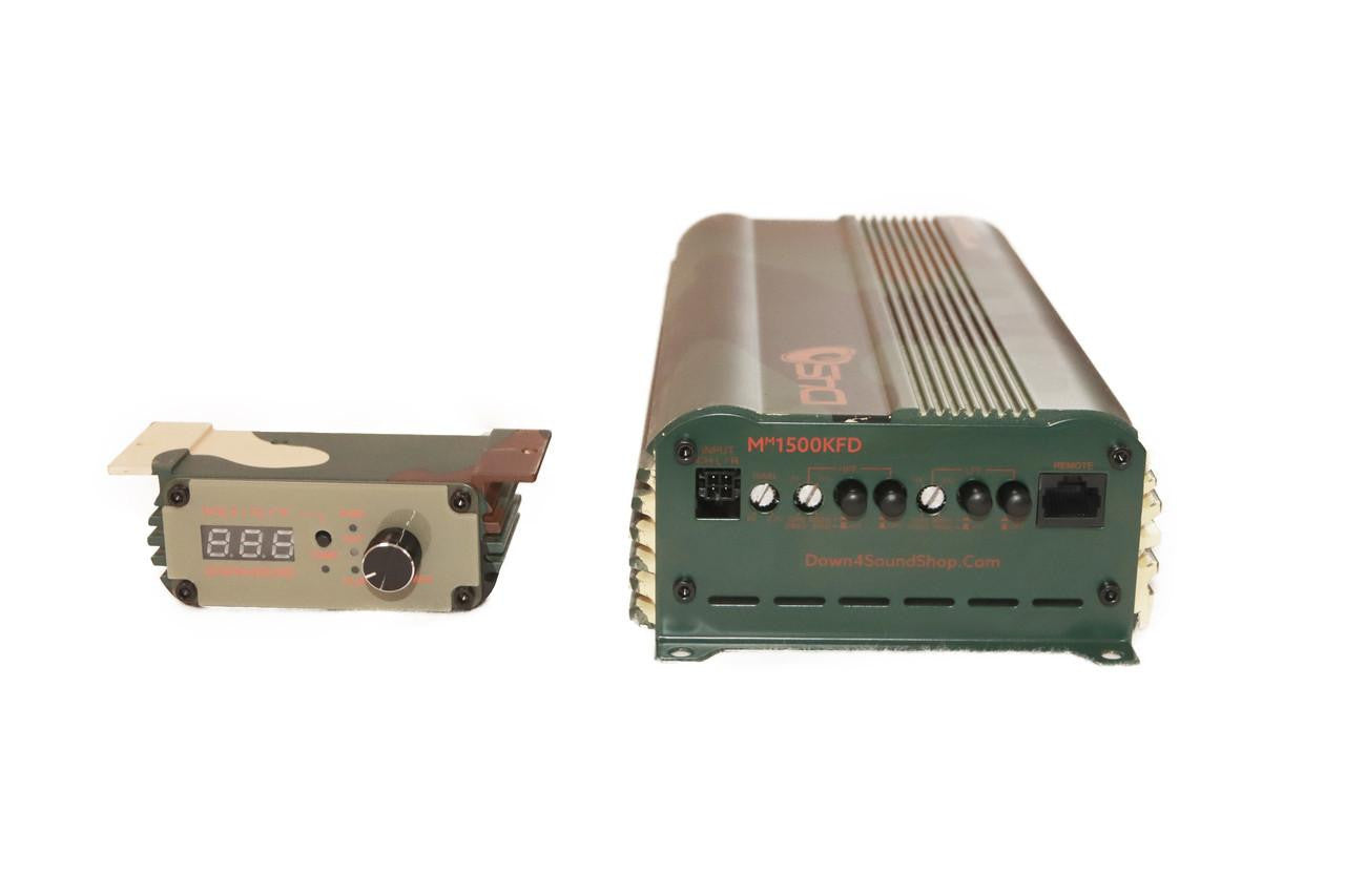 Down4Sound MM1500KFD (mini Maxx) - 1500W RMS Mini Full Bridge Amplifier