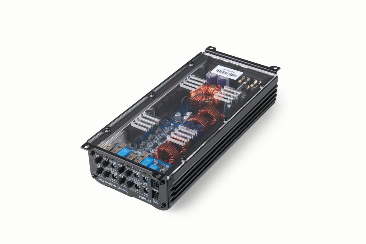 Down4Sound MM1604 (mini Maxx) - 600W RMS Mini 4 Channel Car Audio Amplifier