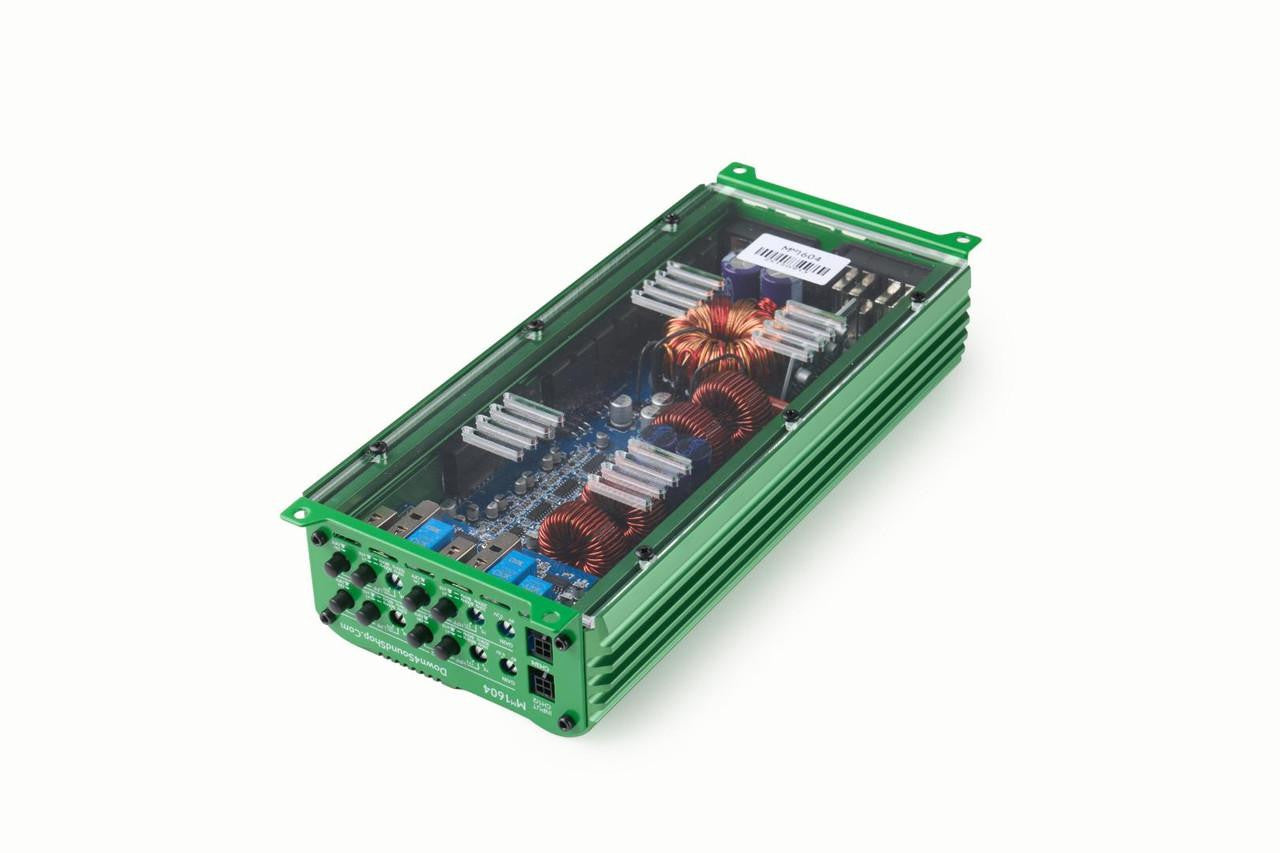 Down4Sound MM1604 (mini Maxx) - 600W RMS Mini 4 Channel Car Audio Amplifier