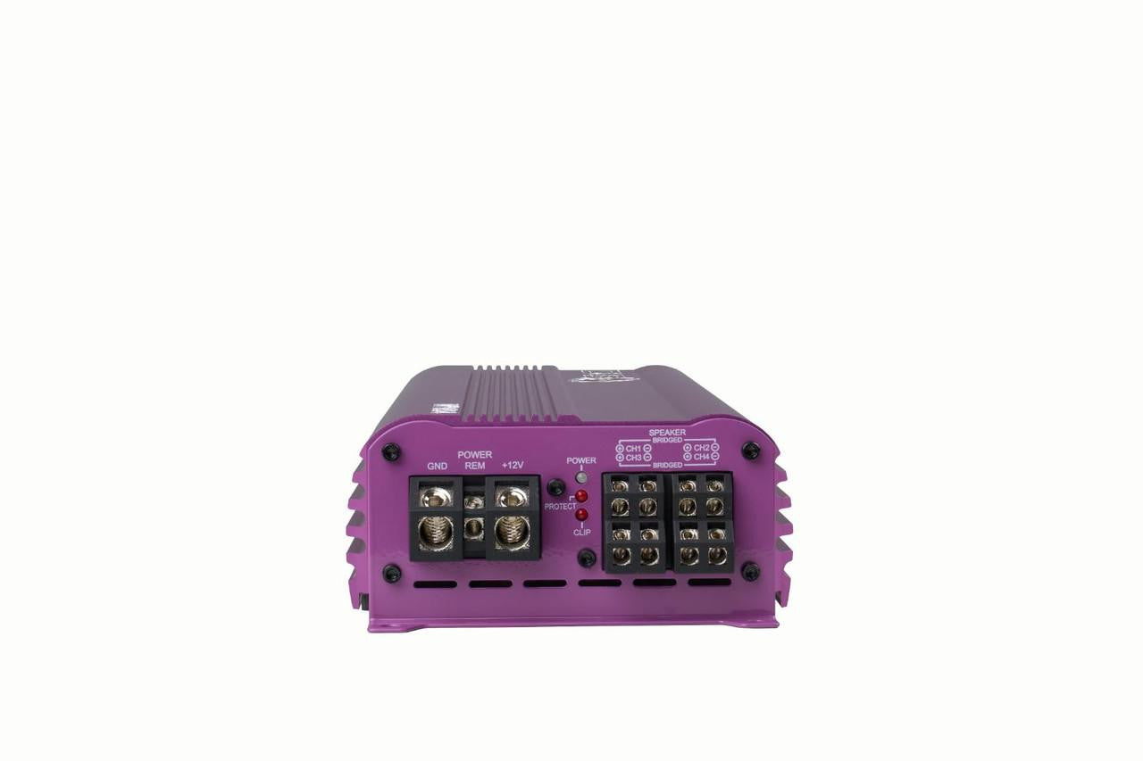 Down4Sound MM1604 (mini Maxx) - 600W RMS Mini 4 Channel Car Audio Amplifier